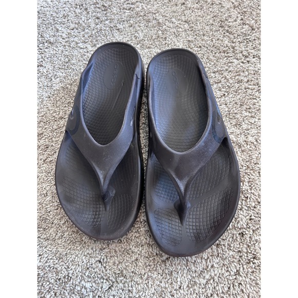 OOFOS Original Recovery Thong Sandals in Brown SZ 9 (MEN'S SZ 7) - Picture 2 of 8